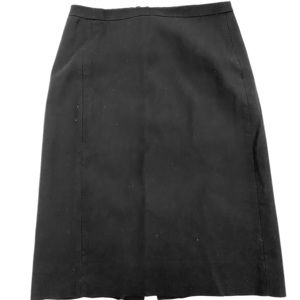 Black J Crew Pencil Skirt